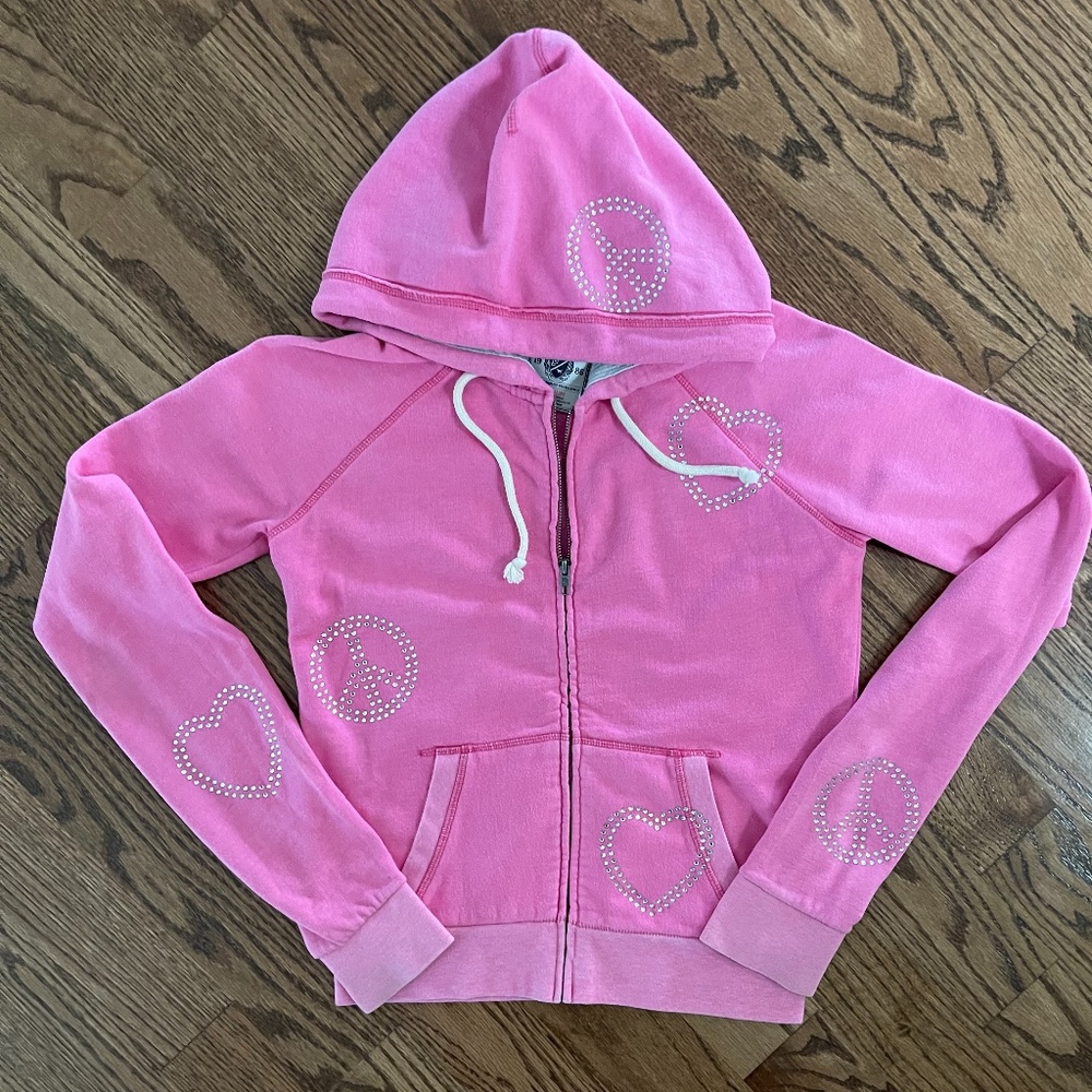 Victoria Secret PINK Bling Full-Zip Sweatshirt